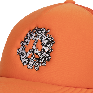 CottonPeaceTruckerHatOrange3