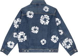 CottonWreathJacketDarkWash