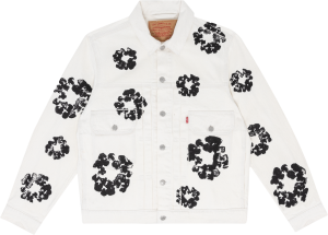 CottonWreathJacketWhitefront