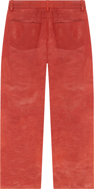 RedLeatherPantsback