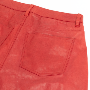 RedLeatherPantsdetail