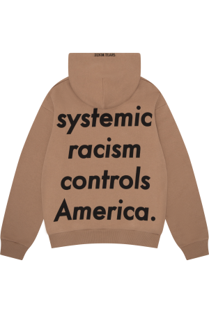 SystemicRacismGraphicHoodieEntertainmentBROWN